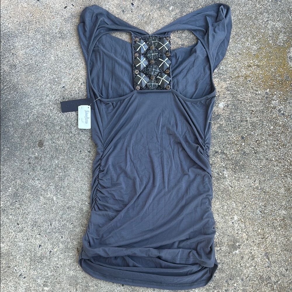 AKIKO tank with Embellished Back Neiman Marcus